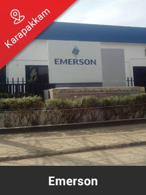 Emerson, Karapakkam, Chennai